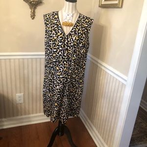 Anne Klein animal print dress